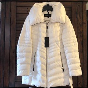 Brand New! White Puffer Coat Andrew Marc